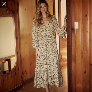 Doen Zinnia Maxi Dress Sz L